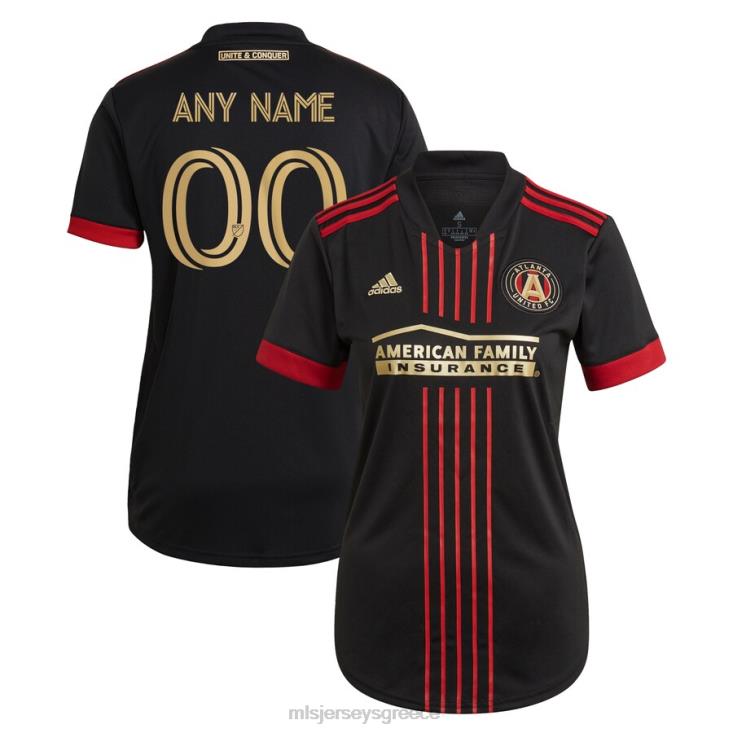 MLS Jerseys γυναίκες atlanta united fc adidas black 2021 the blvck kit replica custom jersey 060DH254