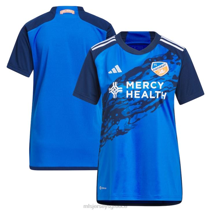MLS Jerseys γυναίκες Ρεπλίκα φανέλα fc cincinnati adidas blue 2023 river kit 060DH214