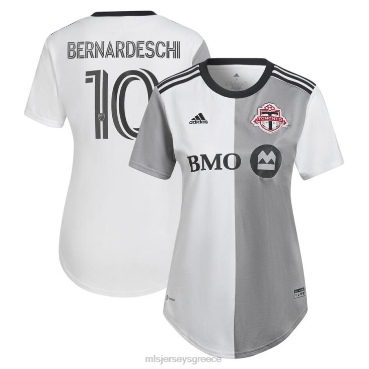 MLS Jerseys γυναίκες Τορόντο fc federico bernardeschi adidas λευκό 2023 κοινοτικό κιτ αντίγραφο φανέλα παίκτη 060DH840
