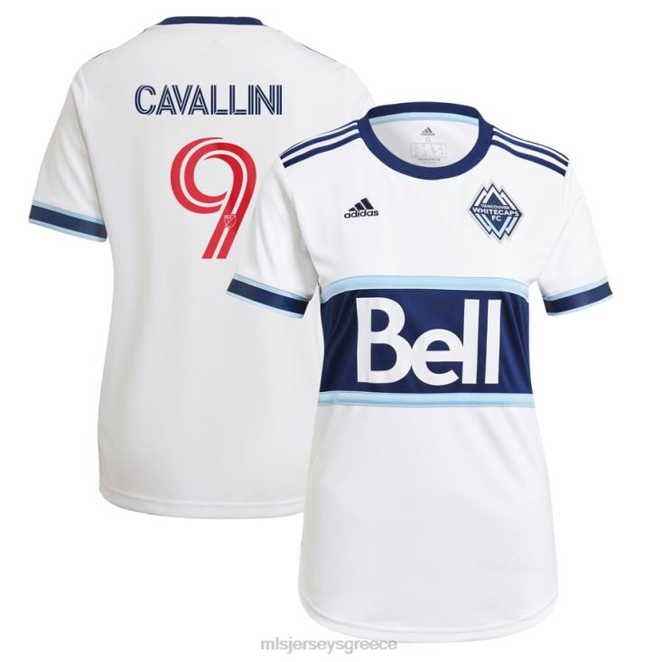 MLS Jerseys γυναίκες vancouver whitecaps fc lucas cavallini adidas white 2021 main replica player jersey 060DH1491