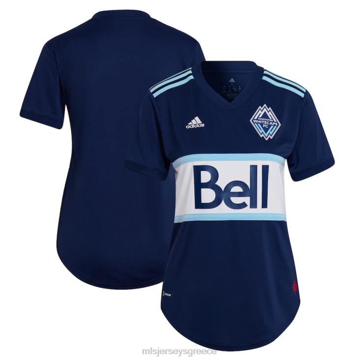 MLS Jerseys γυναίκες vancouver whitecaps fc adidas blue 2022 the hoop & this city replica blank jersey 060DH1395