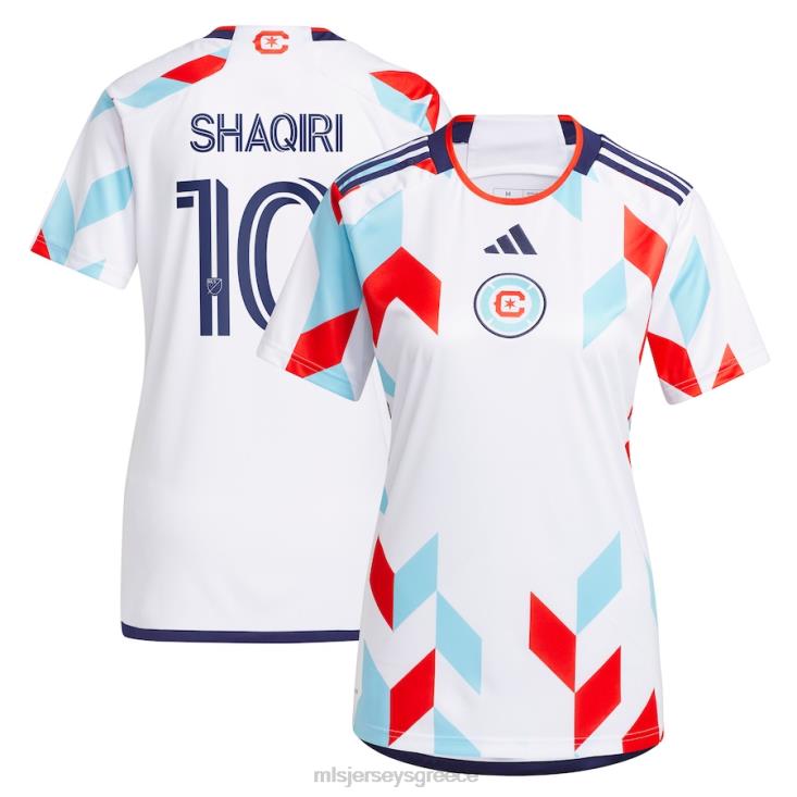 MLS Jerseys γυναίκες chicago fire xherdan shaqiri adidas white 2023 ένα κιτ για όλη τη φανέλα των παικτών 060DH908