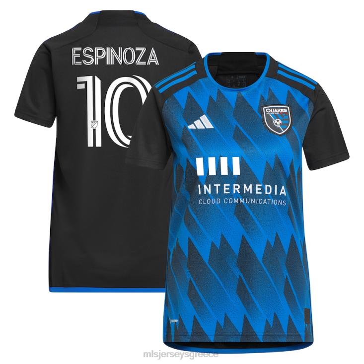 MLS Jerseys γυναίκες Σαν Χοσέ σεισμοί Cristian Espinoza adidas blue 2023 ενεργό σφάλμα φανέλα αντίγραφο 060DH1003