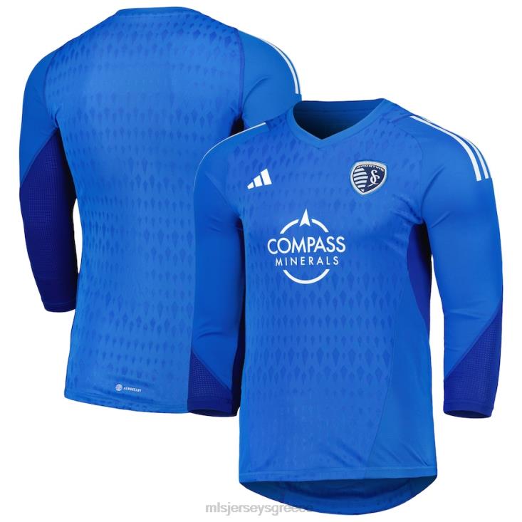 MLS Jerseys άνδρες αθλητικό kansas city adidas blue 2023 τερματοφύλακας μακρυμάνικη ρεπλίκα φανέλα 060DH494