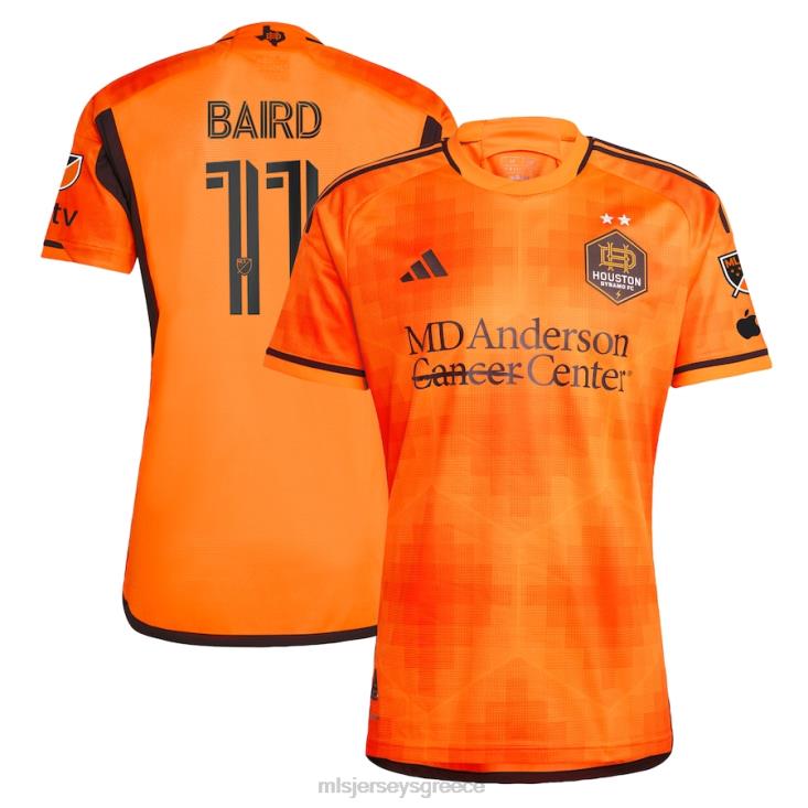 MLS Jerseys άνδρες Houston Dynamo fc Corey baird adidas orange 2023 el sol αυθεντική φανέλα 060DH1194