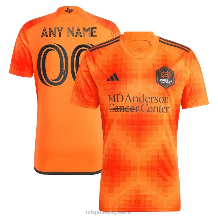 MLS Jerseys άνδρες houston dynamo fc adidas orange 2023 el sol replica custom jersey 060DH500