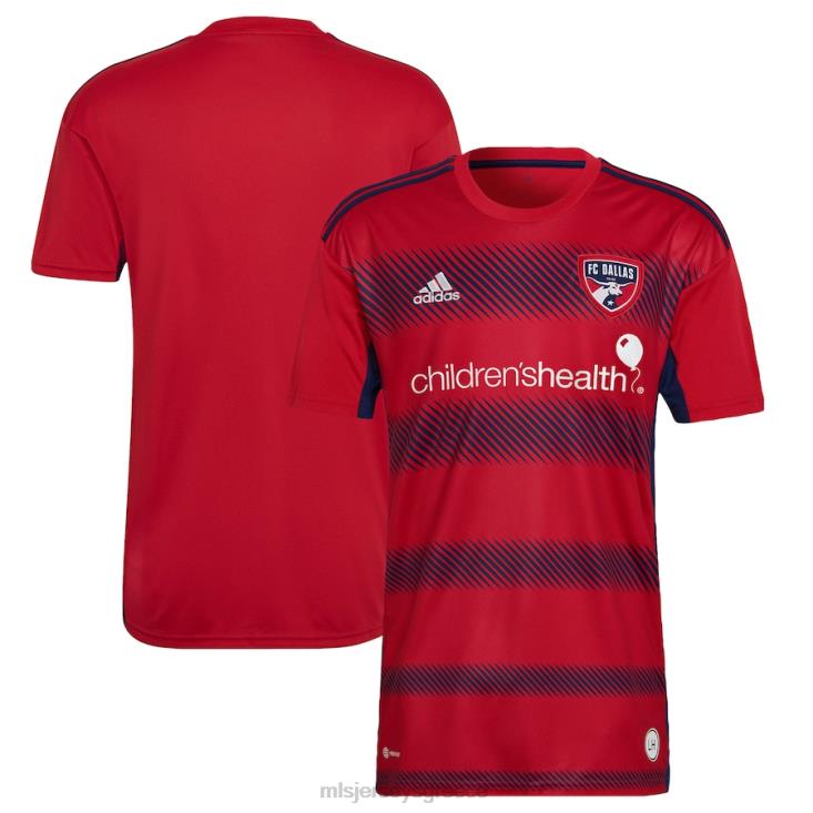 MLS Jerseys άνδρες Ρεπλίκα φανέλα fc dallas adidas red 2023 crescendo kit 060DH796