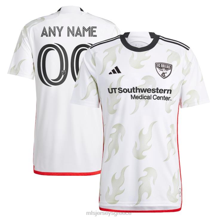 MLS Jerseys άνδρες fc dallas adidas white 2023 burn baby burn ρεπλίκα custom jersey 060DH302