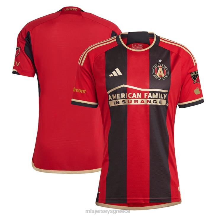 MLS Jerseys άνδρες atlanta united fc adidas black 2023 the 17s' kit αυθεντική φανέλα 060DH18