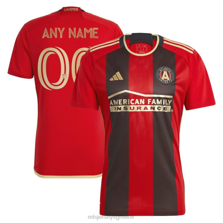 MLS Jerseys άνδρες atlanta united fc adidas black 2023 the 17s' kit replica custom jersey 060DH144