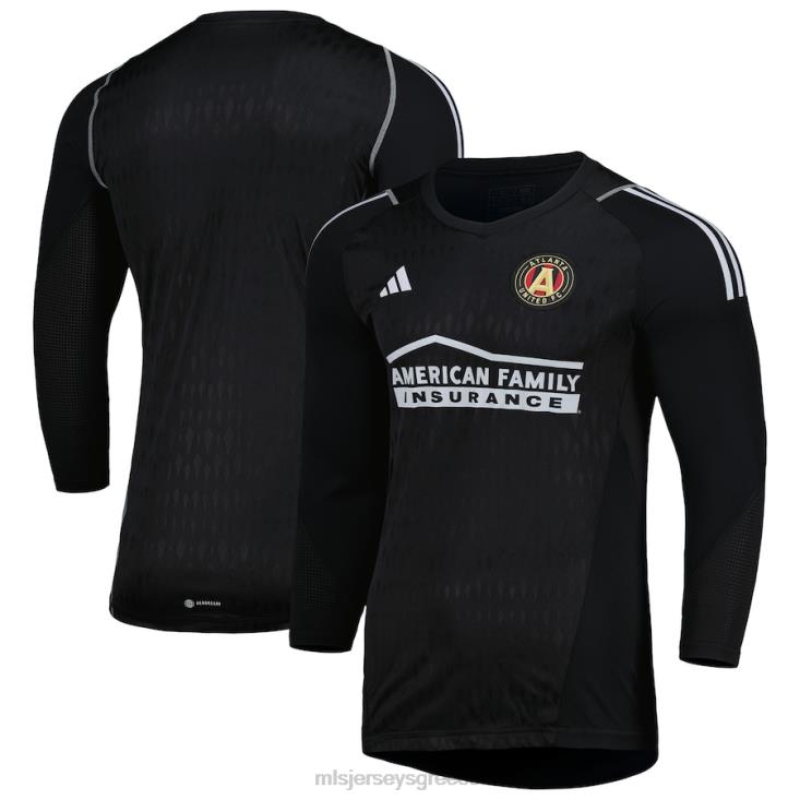 MLS Jerseys άνδρες Ατλάντα Γιουνάιτεντ fc adidas μαύρη φανέλα τερματοφύλακα 2023 μακρυμάνικη ρεπλίκα 060DH412