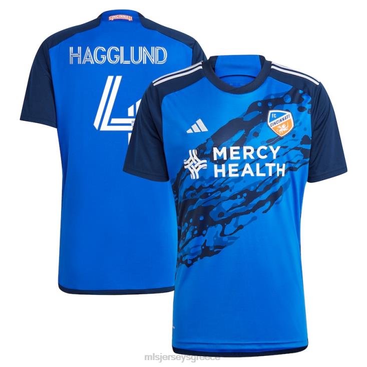 MLS Jerseys άνδρες fc cincinnati nick hagglund adidas blue 2023 river kit replica jersey 060DH605