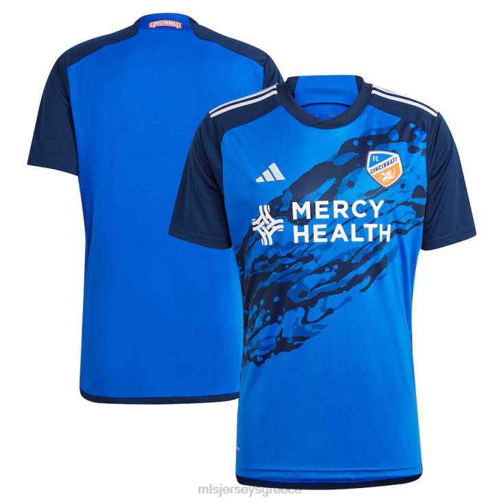 MLS Jerseys άνδρες Ρεπλίκα φανέλα fc cincinnati adidas blue 2023 river kit 060DH36
