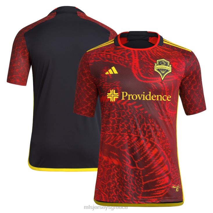 MLS Jerseys άνδρες seattle sounders fc adidas red 2023 the bruce lee kit replica jersey 060DH17