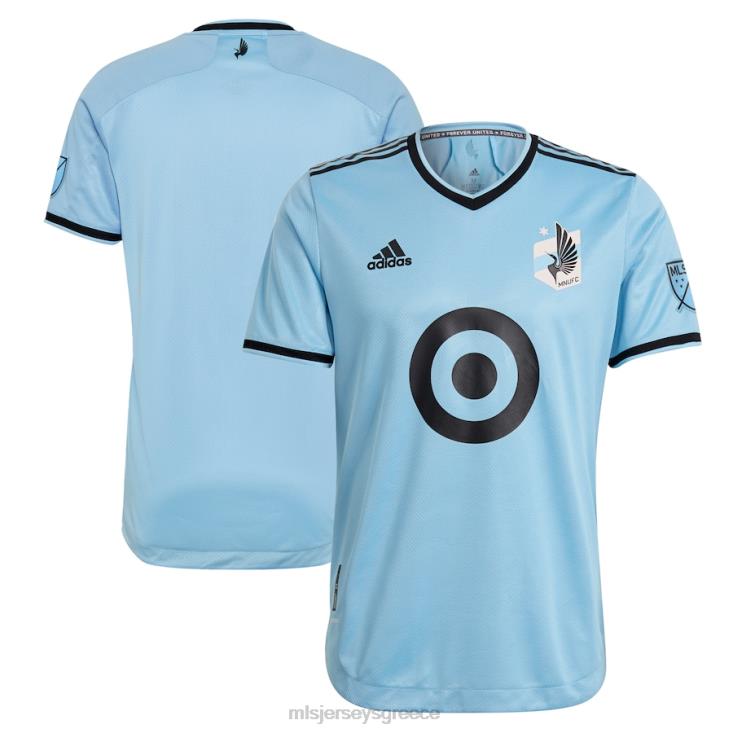 MLS Jerseys άνδρες Minnesota United fc adidas γαλάζιο 2021 το river kit αυθεντική φανέλα 060DH266