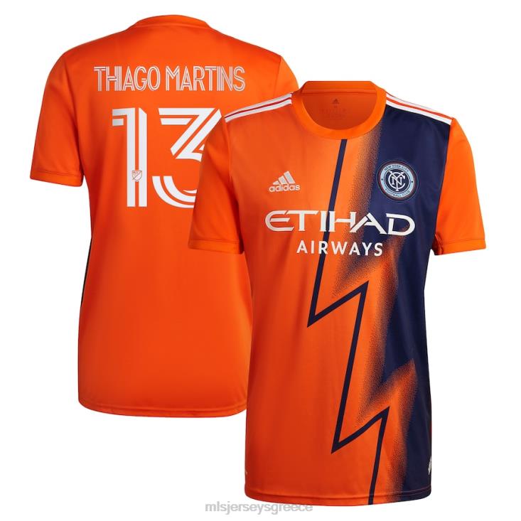 MLS Jerseys άνδρες Νέα Υόρκη fc thiago martins adidas orange 2023 the volt kit replica player jersey 060DH913