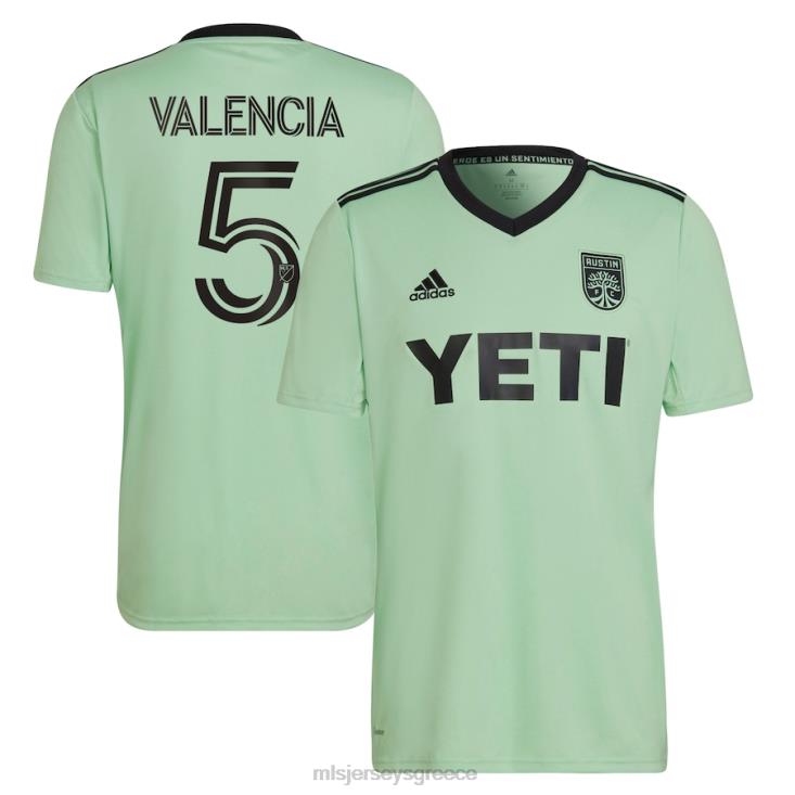 MLS Jerseys άνδρες όστιν fc jhojan valencia adidas mint 2022 η φανέλα παικτών αντίγραφο σετ sentimiento 060DH1403