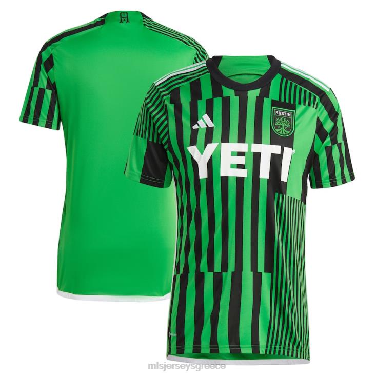 MLS Jerseys άνδρες Austin fc adidas green 2023 las voces kit replica jersey 060DH68