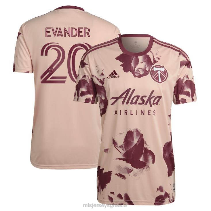 MLS Jerseys άνδρες portland timbers evander adidas pink 2023 heritage rose kit αντίγραφο φανέλα παίκτη 060DH1151
