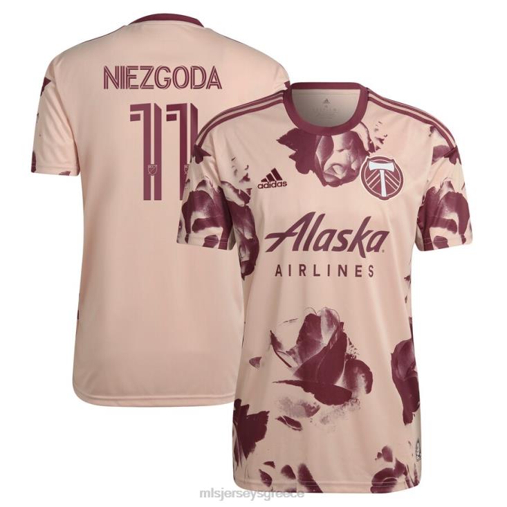 MLS Jerseys άνδρες portland timbers jaroslaw niezgoda adidas pink 2022 heritage rose kit αντίγραφο φανέλα παίκτη 060DH1074