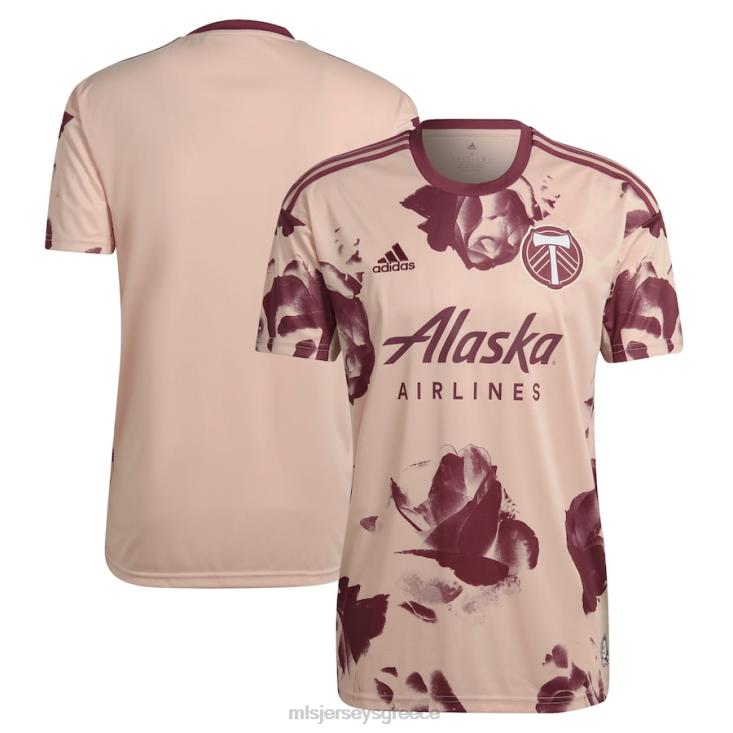 MLS Jerseys άνδρες Portland timbers adidas pink 2022 heritage rose kit replica blank jersey 060DH198