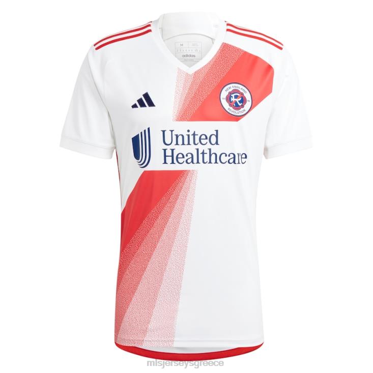 MLS Jerseys άνδρες επανάσταση της νέας Αγγλίας adidas λευκό 2023 defiance replica custom jersey 060DH375