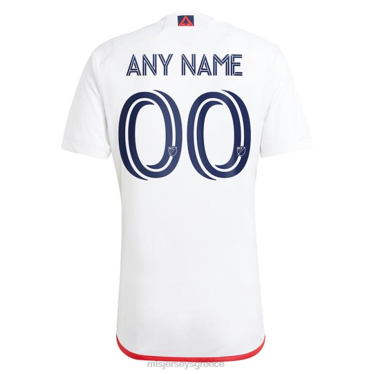 MLS Jerseys άνδρες επανάσταση της νέας Αγγλίας adidas λευκό 2023 defiance replica custom jersey 060DH375