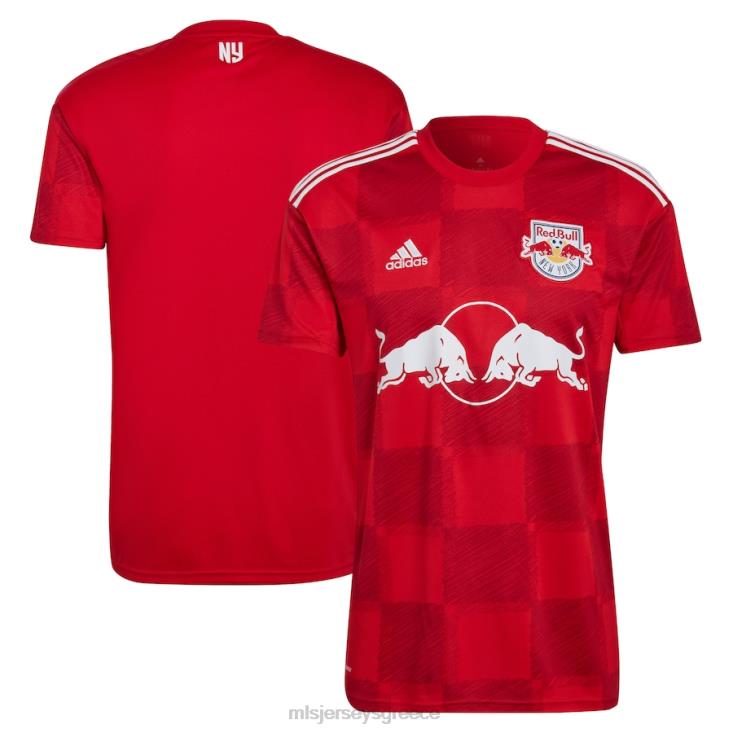 MLS Jerseys άνδρες New york red bulls adidas red 2022 1ritmo replica blank jersey 060DH42