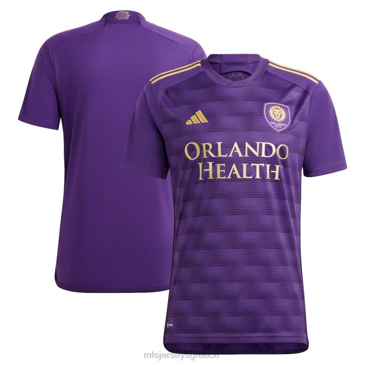 MLS Jerseys άνδρες Orlando city sc adidas μωβ 2023 το κιτ τοίχου αντίγραφο φανέλα 060DH64