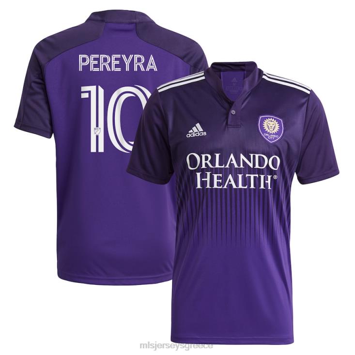 MLS Jerseys άνδρες Orlando City sc mauricio pereyra adidas purple 2021 χοντρό και λεπτό κιτ αντίγραφο φανέλα παίκτη 060DH835
