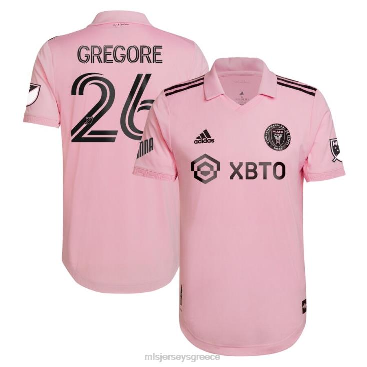 MLS Jerseys άνδρες inter Miami cf gregore adidas pink 2022 the heart beat kit αυθεντική φανέλα ομαδικού παίκτη 060DH1115