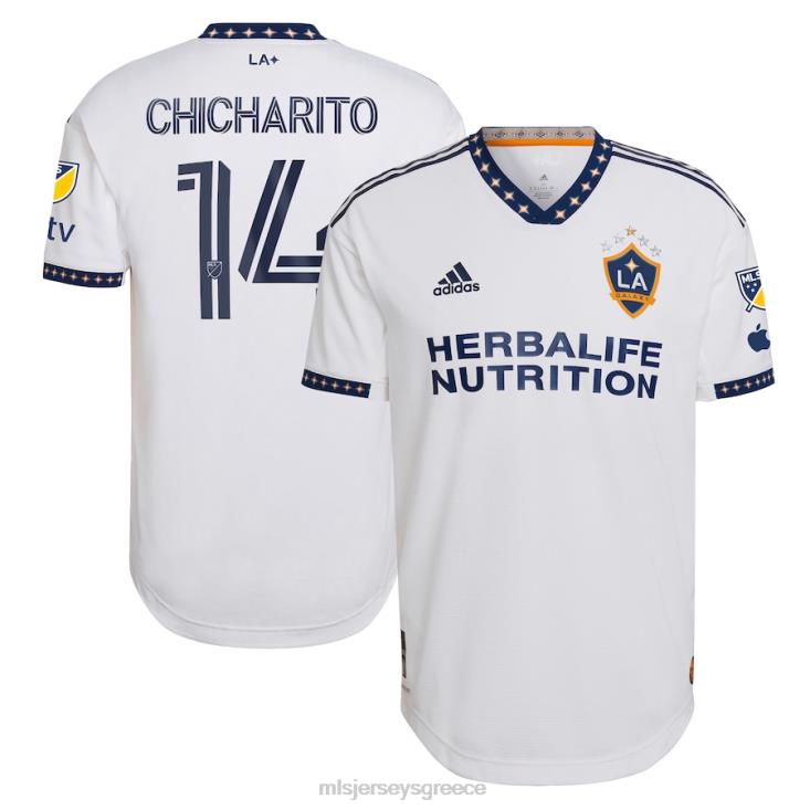 MLS Jerseys άνδρες la galaxy chicharito adidas white 2023 city of dreams kit αυθεντική φανέλα παίκτη 060DH550