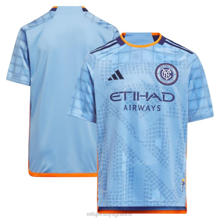 MLS Jerseys παιδιά Νέα Υόρκη fc adidas γαλάζιο 2023 το κιτ interboro replica jersey 060DH83