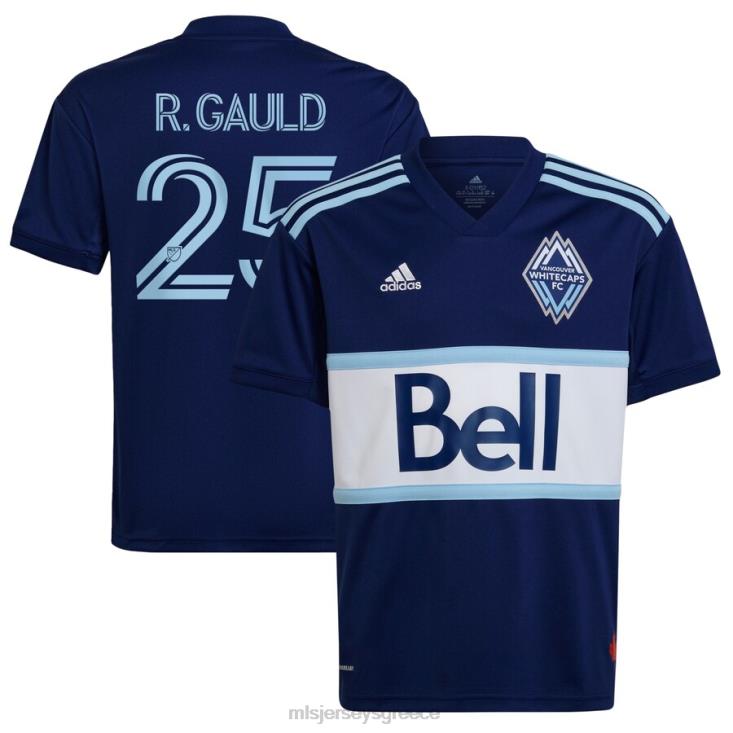 MLS Jerseys παιδιά vancouver whitecaps fc ryan gauld adidas blue 2022 the hoop & this city replica player jersey 060DH1268